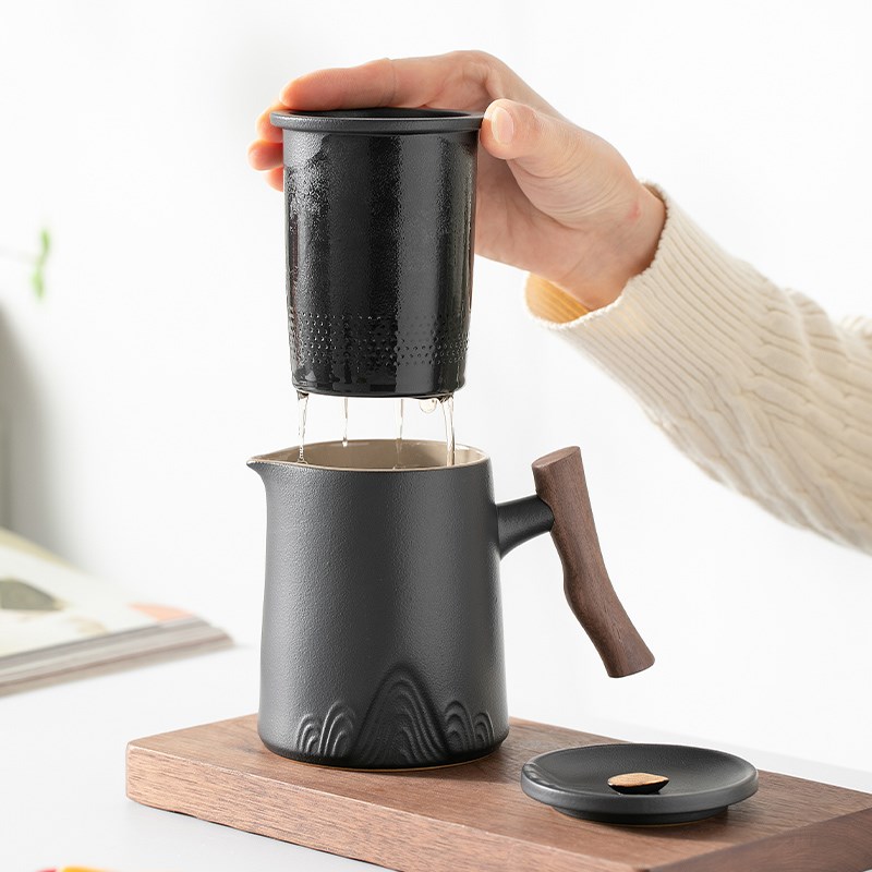 便携式旅行茶具功夫小套装泡茶壶茶杯一壶四杯户外简易快客杯出差