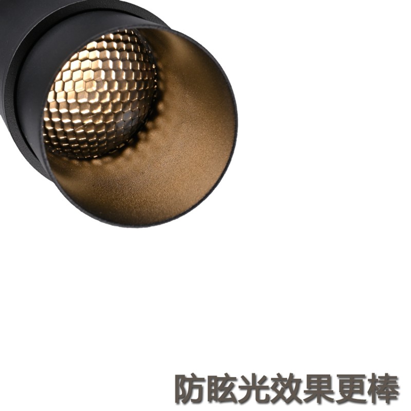 美术馆展厅led轨道射灯博物馆射灯调光LED20W30W变焦导轨轨道调焦