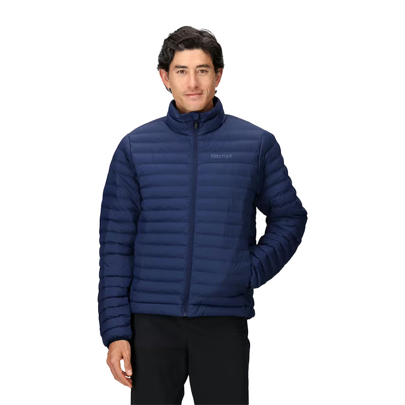 Marmot美版土拨鼠男Echo Featherless户外3M透气保暖超轻排骨棉服