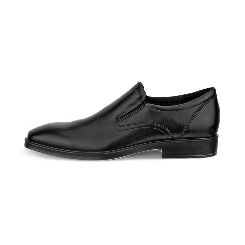 ECCO爱步男Metro Milan都市米兰真皮商务皮鞋休闲一脚蹬523304