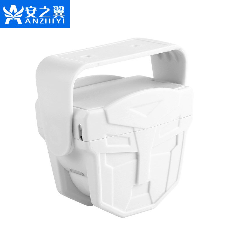 红外线迎宾器感应店铺广告机语音提示器支持自定义声音可录音门铃
