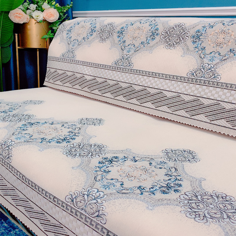 欧式沙发垫沙发套罩实木垫子四季通用懒人坐垫防滑盖巾高档雪尼尔