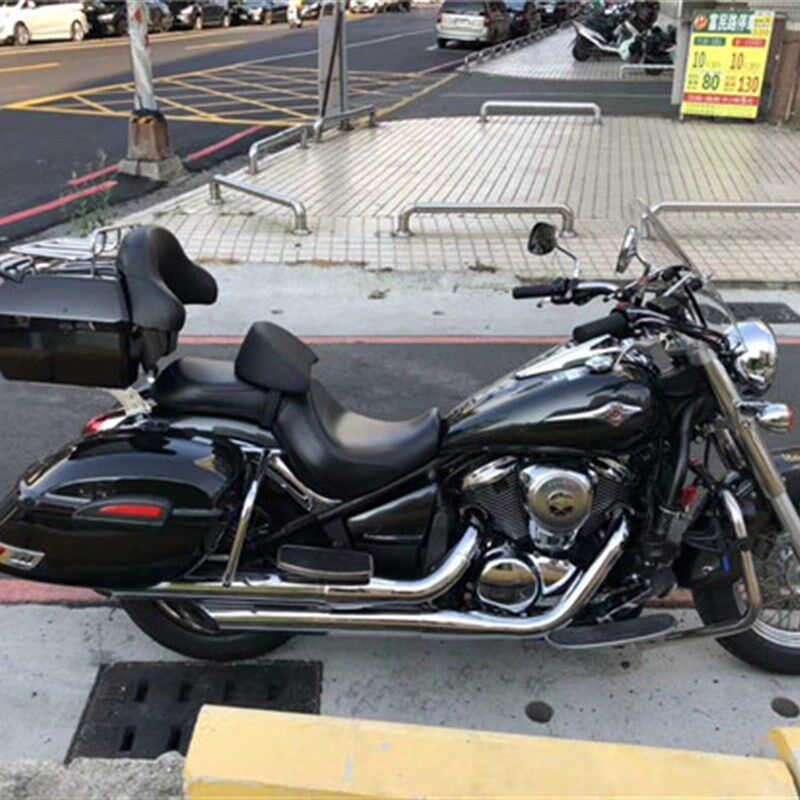 VN900摩托车防撞专用边架+大哈雷大边箱