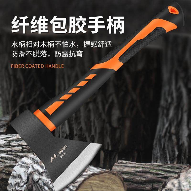斧头劈柴砍柴的斧子爷高锰钢小开山木工户外砍树材消防专用虎头刀