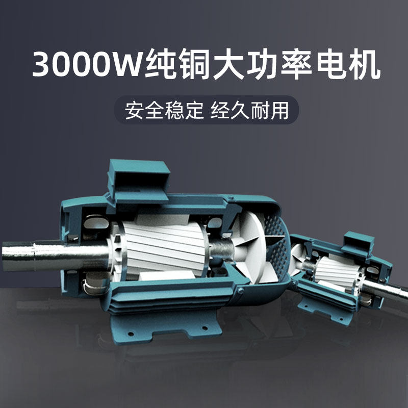 电动不锈钢商用绞肉机42型机头自动大功率32型大容量大型绞冻肉机