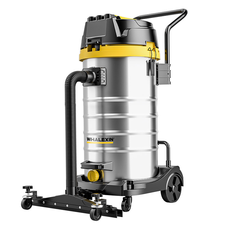 WHALEXIN鲸森工业吸尘机 商用大功率吸水吸尘机 70L桶式吸尘器 88