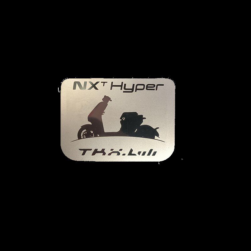 小牛NXT车头贴不锈钢铭牌拉花装饰贴纸电动车车标改装配件赛道版
