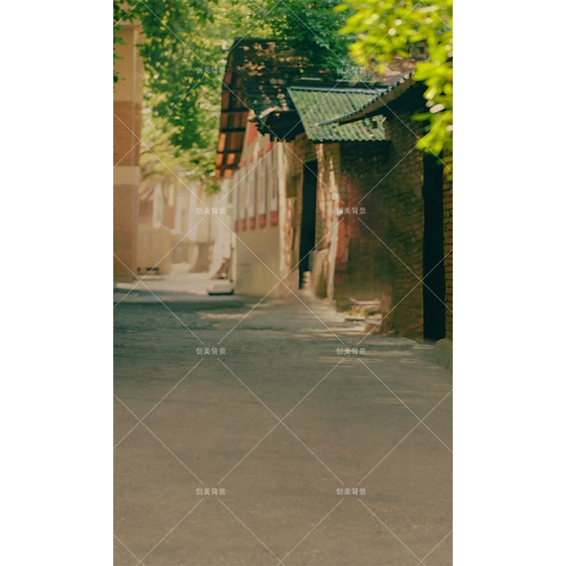 胶片风复古怀旧民国儿童拍照背景纸宝宝写真儿童摄影夏日写真背景