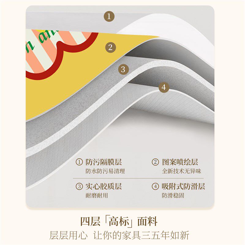 餐边柜桌垫鞋柜电视柜台面保护垫子盖布餐桌简约高级防脏皮革桌布