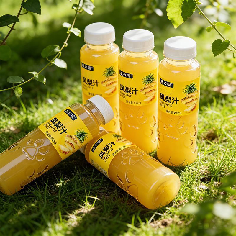 益喔凤梨汁原浆饮料350ml