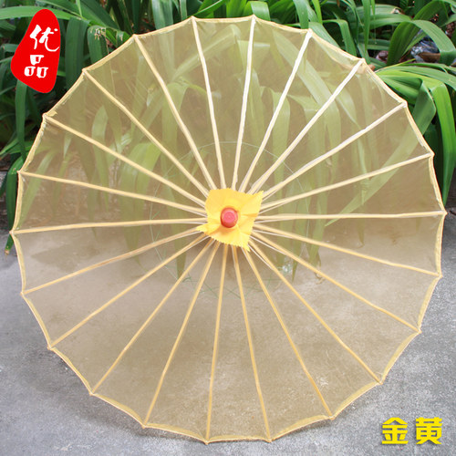 小城雨巷 舞蹈伞 走秀伞 演出伞 透明茉莉花伞 古典舞雨打芭蕉