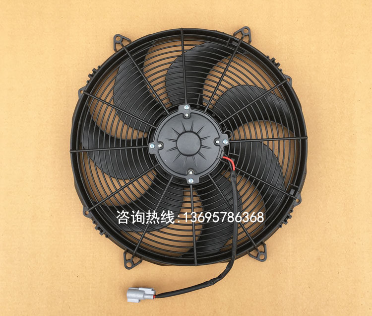 大风量16寸260W汽车赛车散热器风扇12V24V越野车水箱冷却电子扇