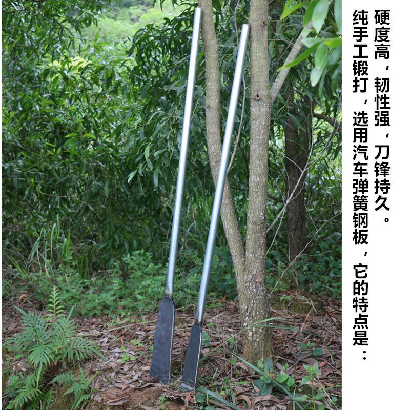 园林锹挖树铲锹花锹大铲手工钢锹弹簧钢锹挖锄起苗器铁锹长柄镐头