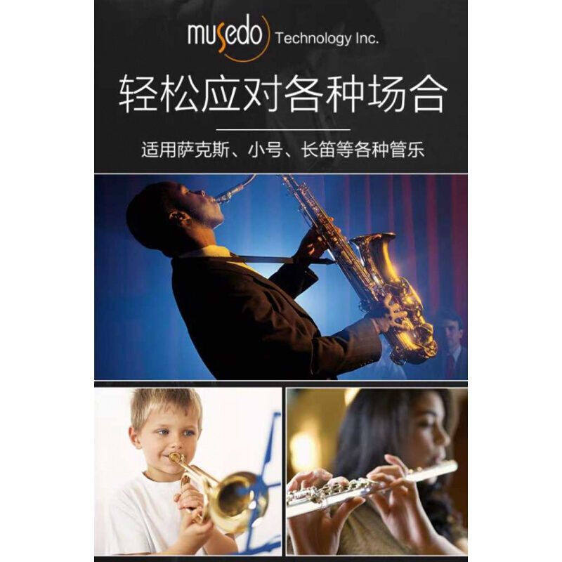 节拍器竹笛陶笛埙竹笛/单簧管/唢呐/洞萧笛子调音器管校音器节拍