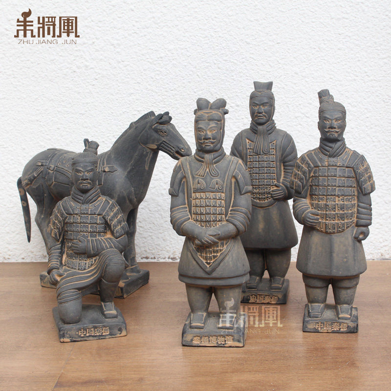 秦始皇兵马俑仿古摆件工艺品纪念品仿古模型西安特色礼品