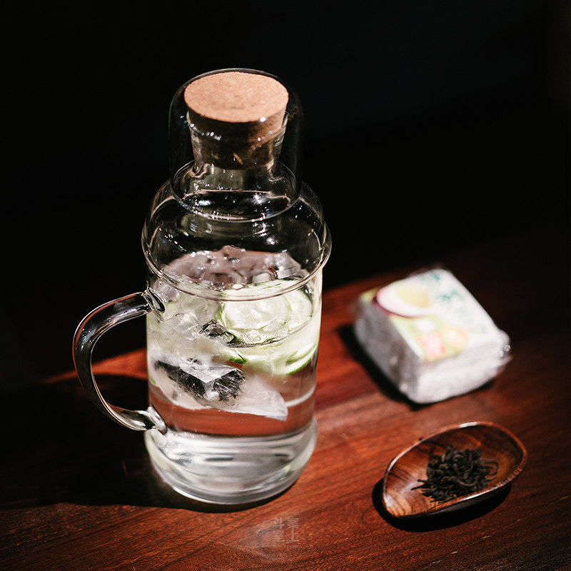 耐热加厚锤纹玻璃凉水壶热水瓶大号煮茶壶暖水壶造型冷泡壶温酒壶