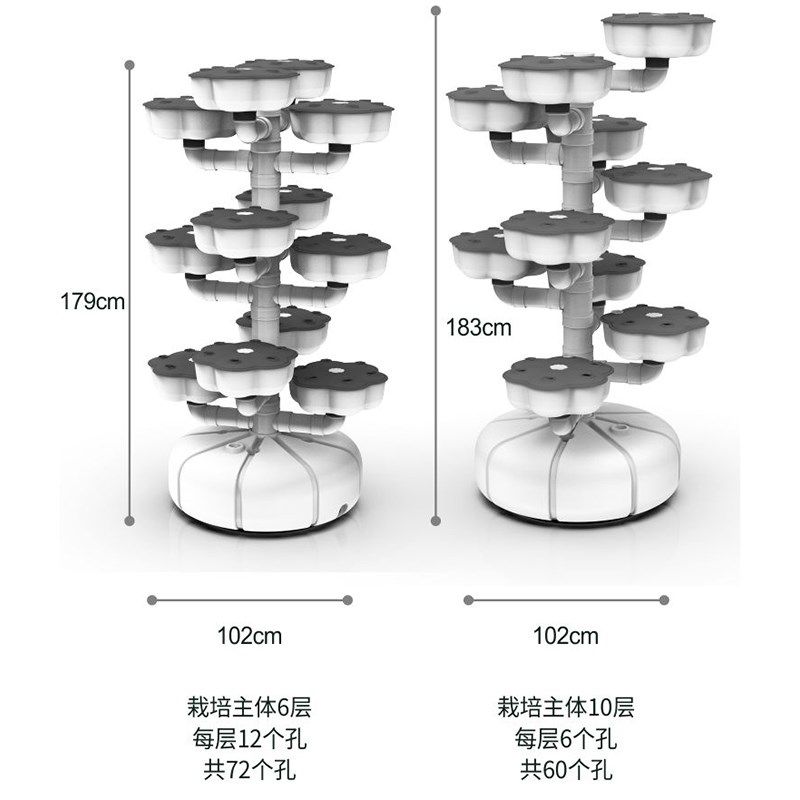 阳台家庭种菜机室内阳台大棚无土栽培神器设备水耕水培蔬菜种植架