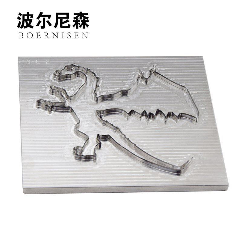 刀模定制雕刻模蚀刻刀模卡通异型五金商标图案定制高精密模具定做