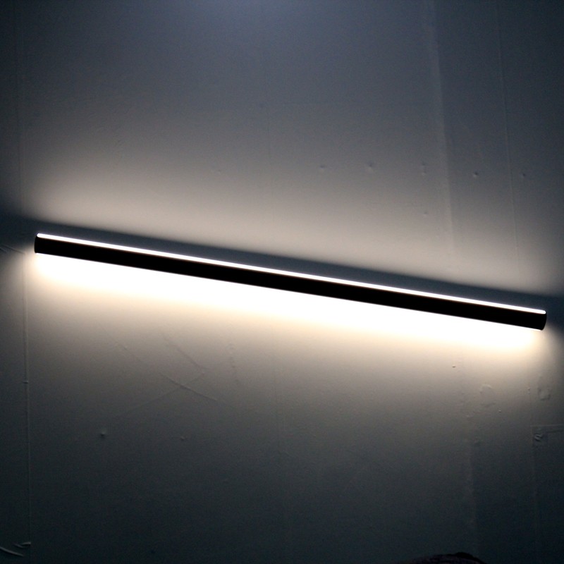 楼梯扶手灯明装两面发光墙托壁灯嵌入式LED线条灯走廊过道铝合金