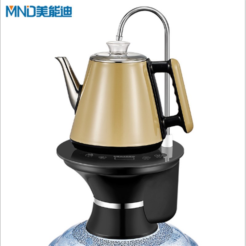 美能迪桶装水加热抽水器自动上水烧水电热水壶饮水机水泵压水器吸