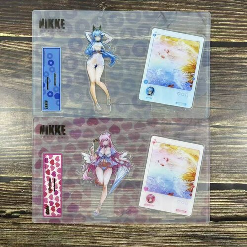 日版散单 胜利女神NIKKE C106场贩大立牌 海伦桃乐丝立牌 现货
