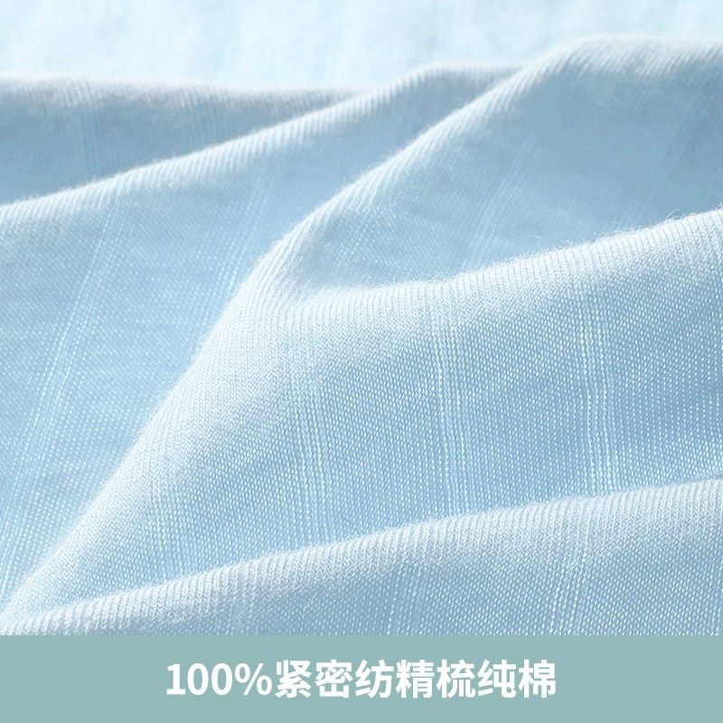 宝宝睡衣夏季薄款儿童空调服套装七分袖中裤夏天纯棉男童家居服女