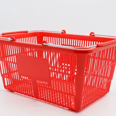 商超便利店手提篮铁腕购物篮收纳篮采摘篮酒水篮买菜篮配套托架