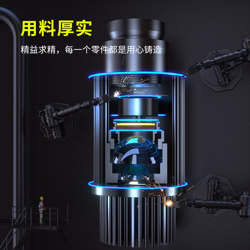 广告logo投影射灯门头定制户外招牌防水文字led高清广告射灯定制