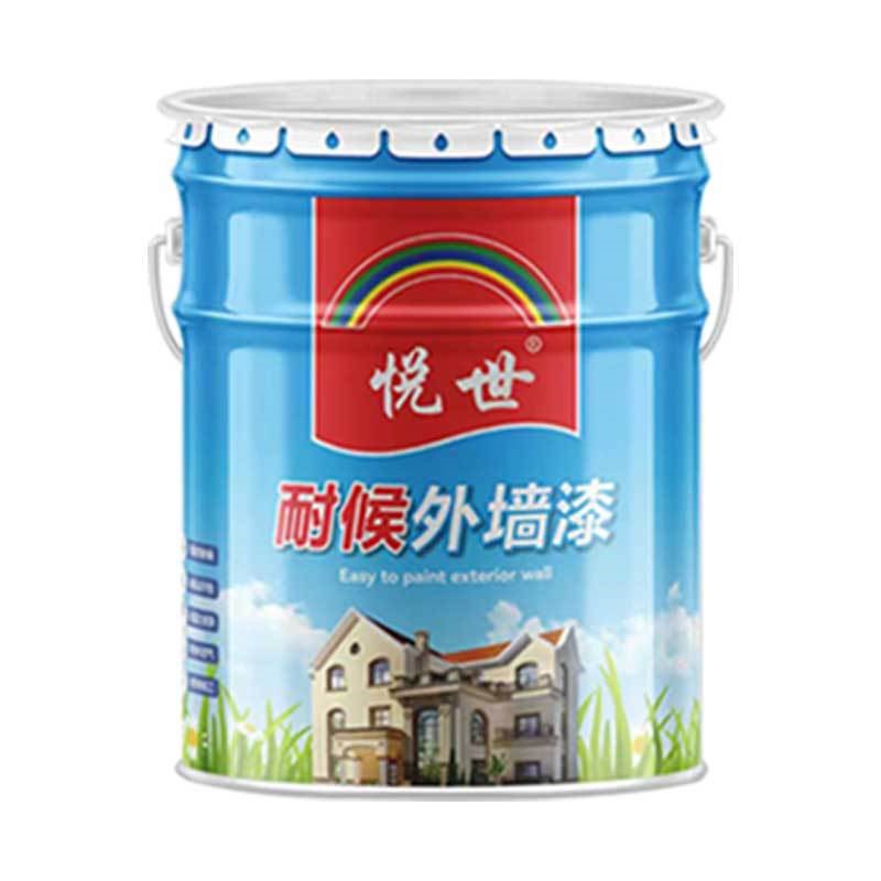 外墙乳胶漆防水防晒别墅乡村室外自刷油漆涂料白色耐久墙面漆大桶