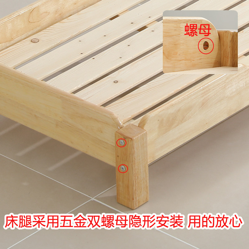 幼儿园午睡牀学生上下铺单人牀儿童推拉多层午休牀实木定制专用牀