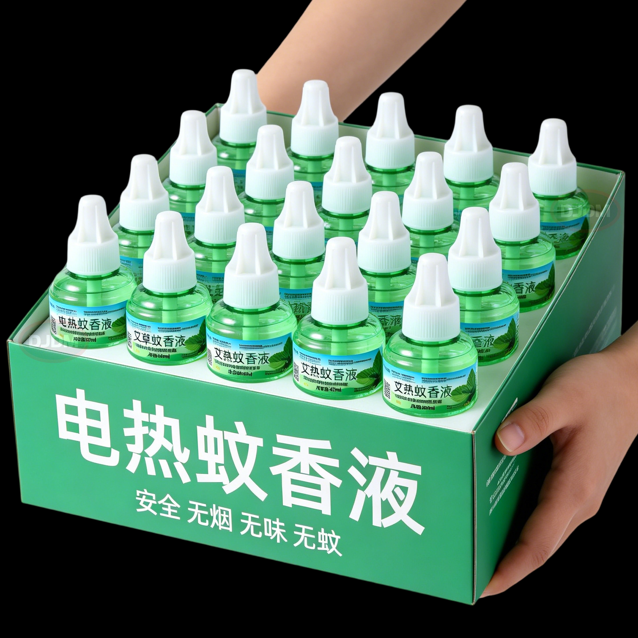 艾草电热蚊香液无味婴儿童孕妇家用驱蚊液插电式驱蚊水神器补充液