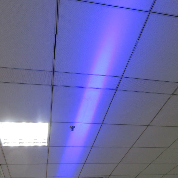 叉车重型工程车用安全区域警示大功率LED一字投影灯红光蓝光可选