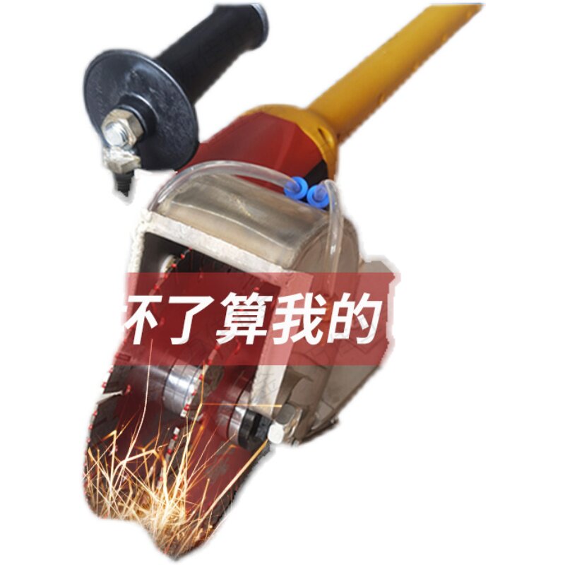 【虎力锋】双刀片长臂无尘开槽机一次成型开槽神器水电安装切割机