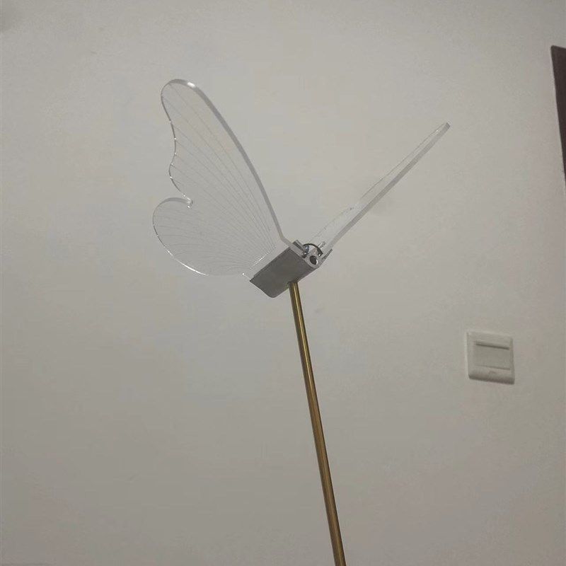 新款婚庆道具发光蝴蝶路引灯婚礼堂舞台花艺装饰布置摆件引路灯
