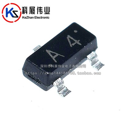 贴片二极管 BAV70 BAV70LT1G 丝印A4T A4 SOT23 (50个)