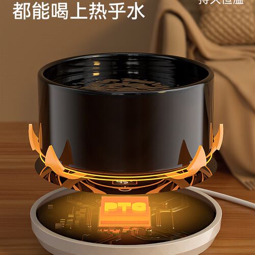 恒温猫咪饮水机酸奶机陶瓷加热猫碗宠物冬季保温喝水水碗狗喝水器