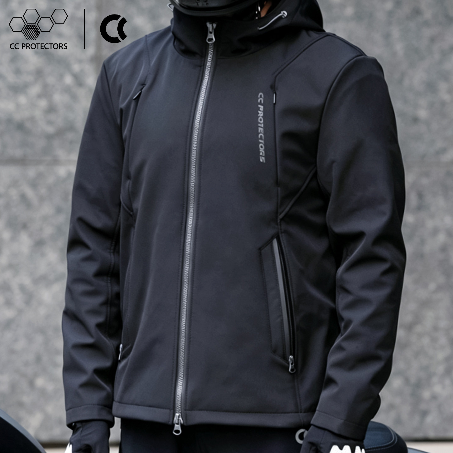CC冬季保暖骑行服防风内胆摩托车赛车服套装CE防护