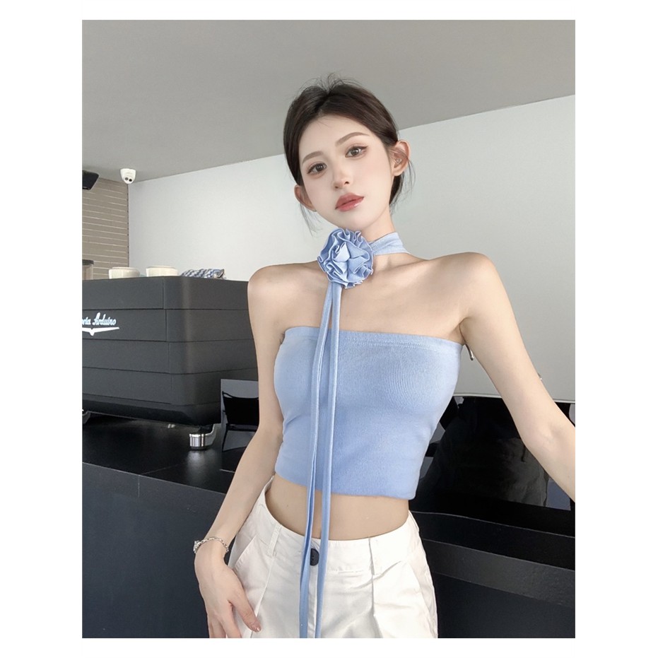 夏季辣妹风高级感立体花
