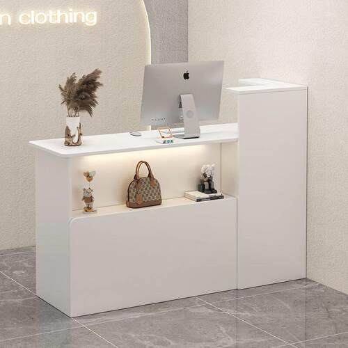 收银柜台吧台前台小型店铺女装店服装店柜台美容院按摩店商用收银