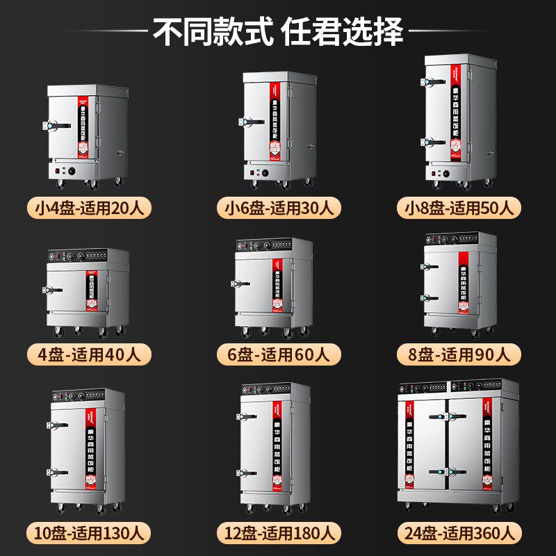 蒸饭柜商用全自动电蒸箱大小型食堂蒸箱厨房专用燃气蒸饭车蒸包机