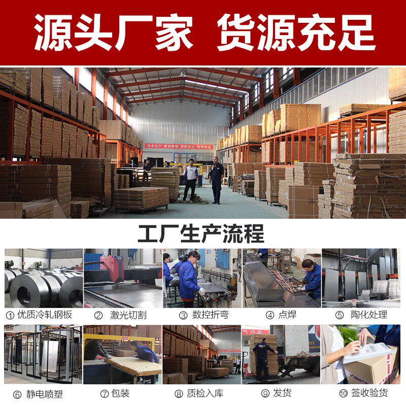 更衣柜员工柜车间换衣柜食堂碗柜18格子储物柜带锁24门铁皮柜鞋柜