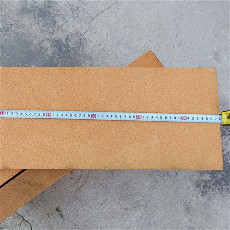 平枚特大号高温加宽长条耐火砖加长炉门盖板砖板火炕面砖大砖块