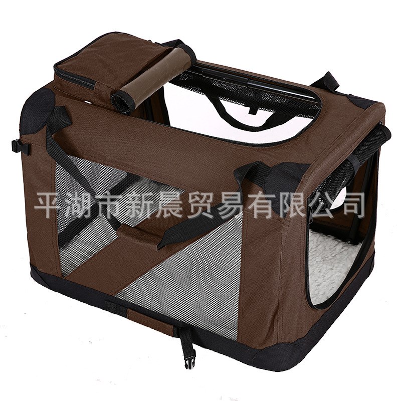 宠物笼便携折叠笼车载笼狗笼猫笼猫窝狗窝帐篷中大型金毛可用