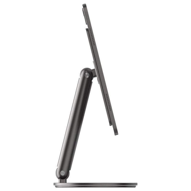 适用ipadPromini6磁吸平板支架金属升降可折叠便携桌面绘图画画图片