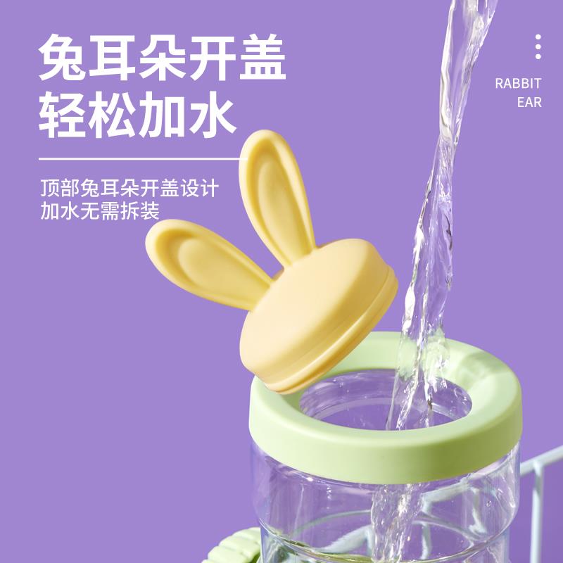 兔子挂式饮水器不湿嘴悬挂式龙猫荷兰猪喝水喂水器挂笼子宠物用品