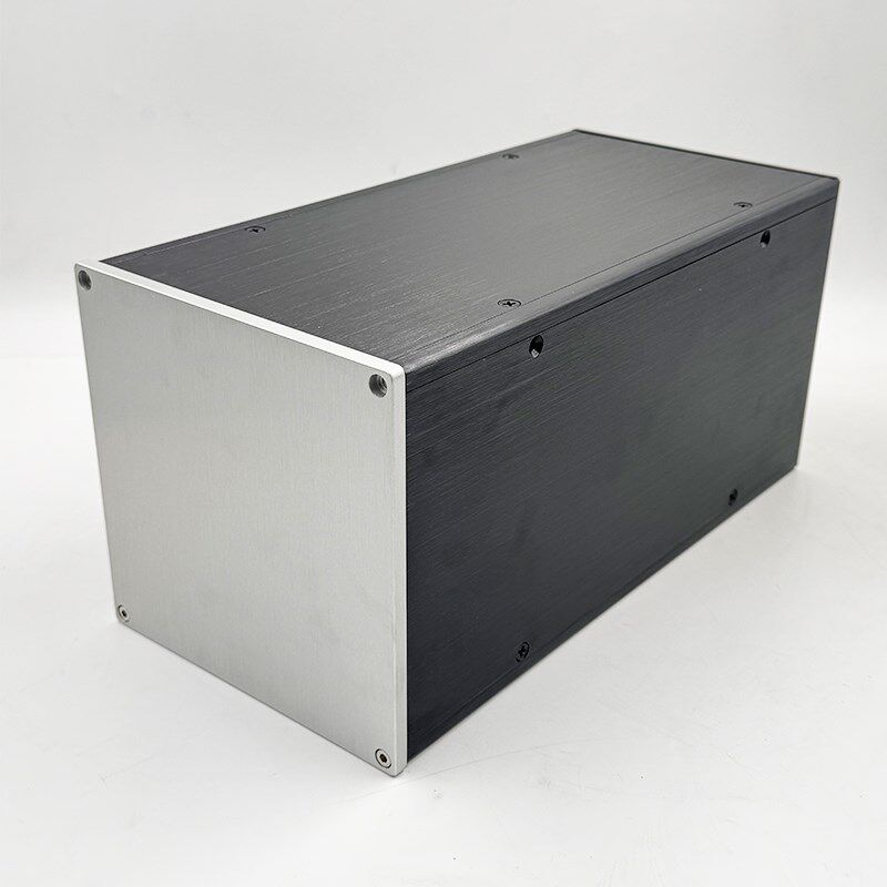153全铝功放机壳 前后级机箱 电源滤波器 cd播放器 胆机箱外壳DIY