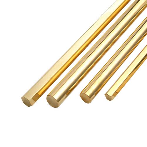 直销CW511L无铅黄铜棒10mm 12mm 16mm 18mm 22mm实心欧标铜棒
