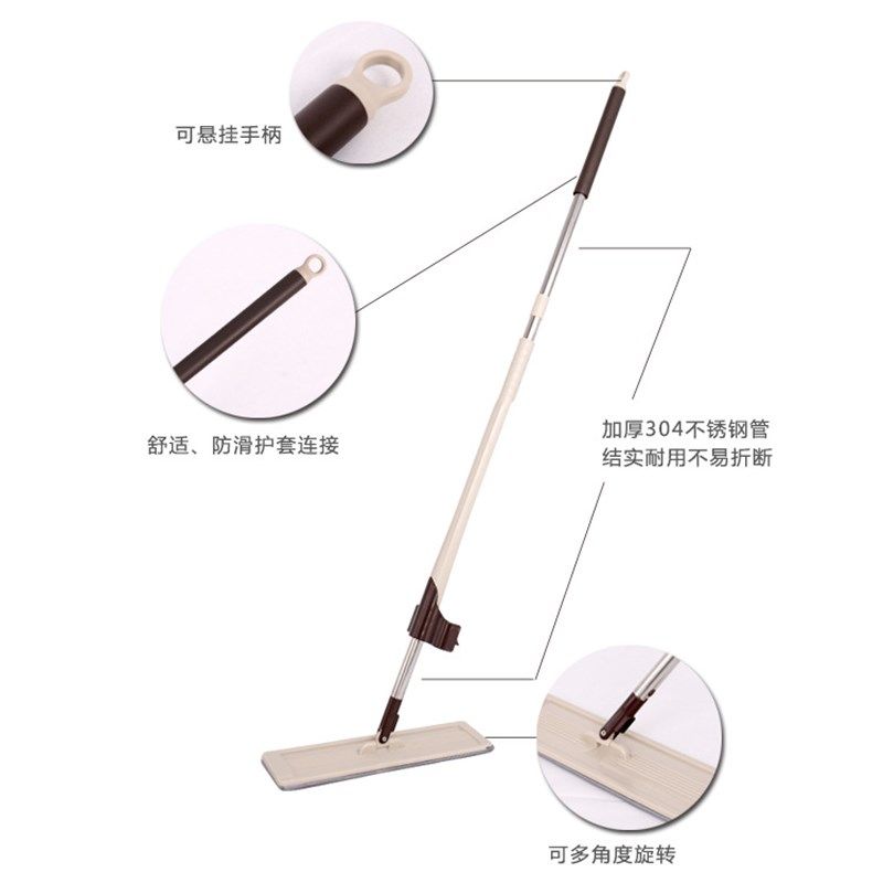 拖把平板拖把懒人拖把免手洗多功能拖把自滤清洁拖把拖布