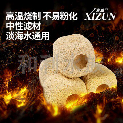 喜尊环中空球培菌柱水族箱过滤器材料淡海水鱼缸培细菌屋净化水质