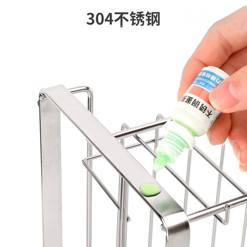 不锈钢放碗架沥水架接水盘多功能厨房晾碗碟筷子收纳置物架置地式